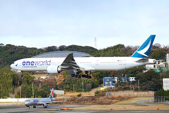 ワンワールド」特別塗装機 キャセイパシフィック航空 (777-300 | B-KQI