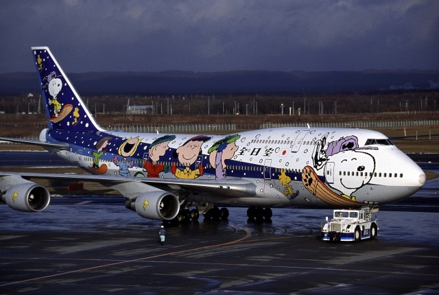 スヌーピー号1997」特別塗装機 全日空 (747-400 | JA8965) ガイド