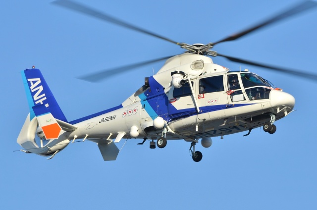 機体記号 : JA62NH (オールニッポンヘリコプター) 航空機体ガイド