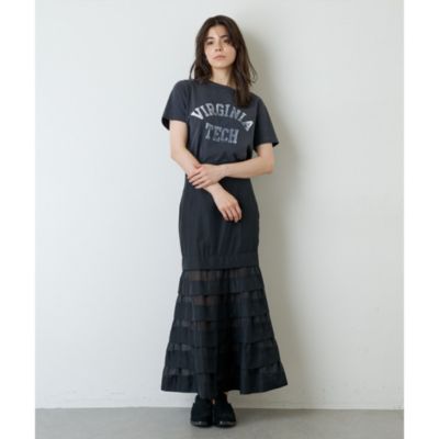 Whim Gazette(ウィム ガゼット)のオーガンジーマーメイドスカート通販