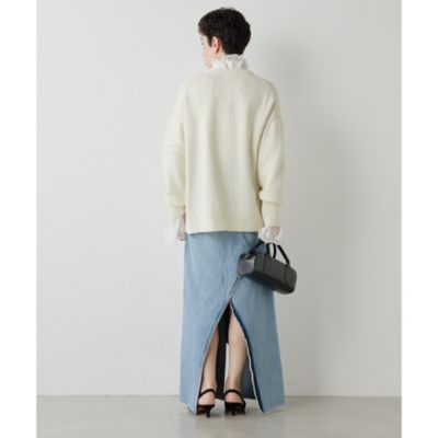 Whim Gazette(ウィム ガゼット)のレースギャザーブラウス通販 | 集英社