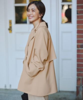 ANY SIS(エニィスィス)の【2WAY】エレカジストレッチミドルトレンチ