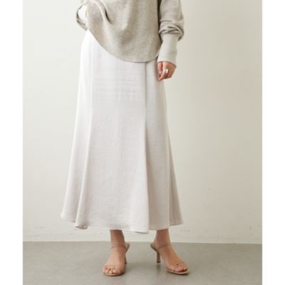 Whim Gazette(ウィム ガゼット)のサテンマーメイドスカート通販