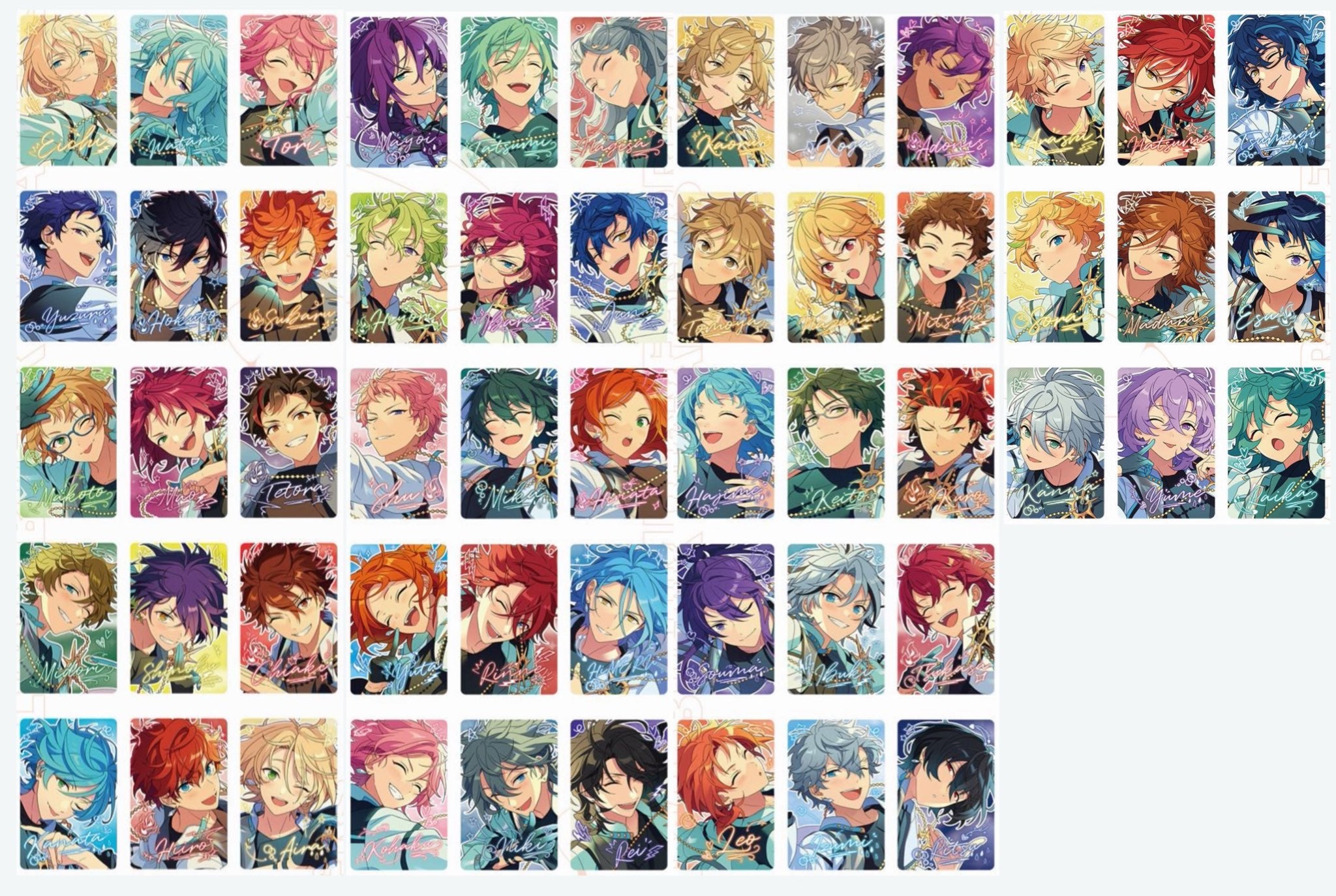 予約】偶像夢幻祭 中国限定 9周年 キャラクターカード – funfun柴屋