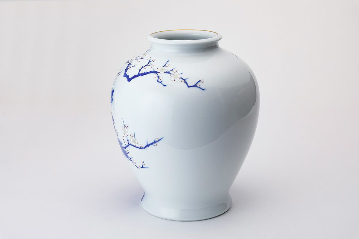 梅牡丹 12号花生 | 有田焼 深川製磁｜公式オンラインストア