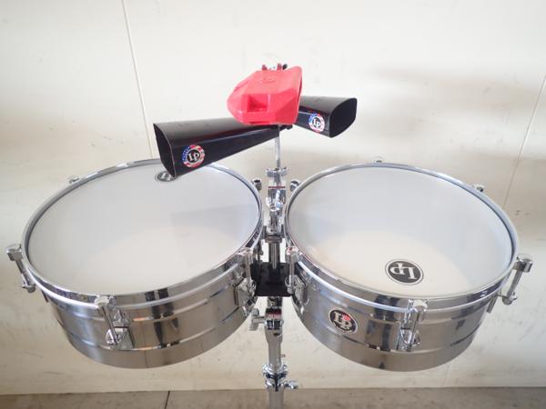 高額買取実施中!!】LP ティンバレス Tito Puente Model+カウベル