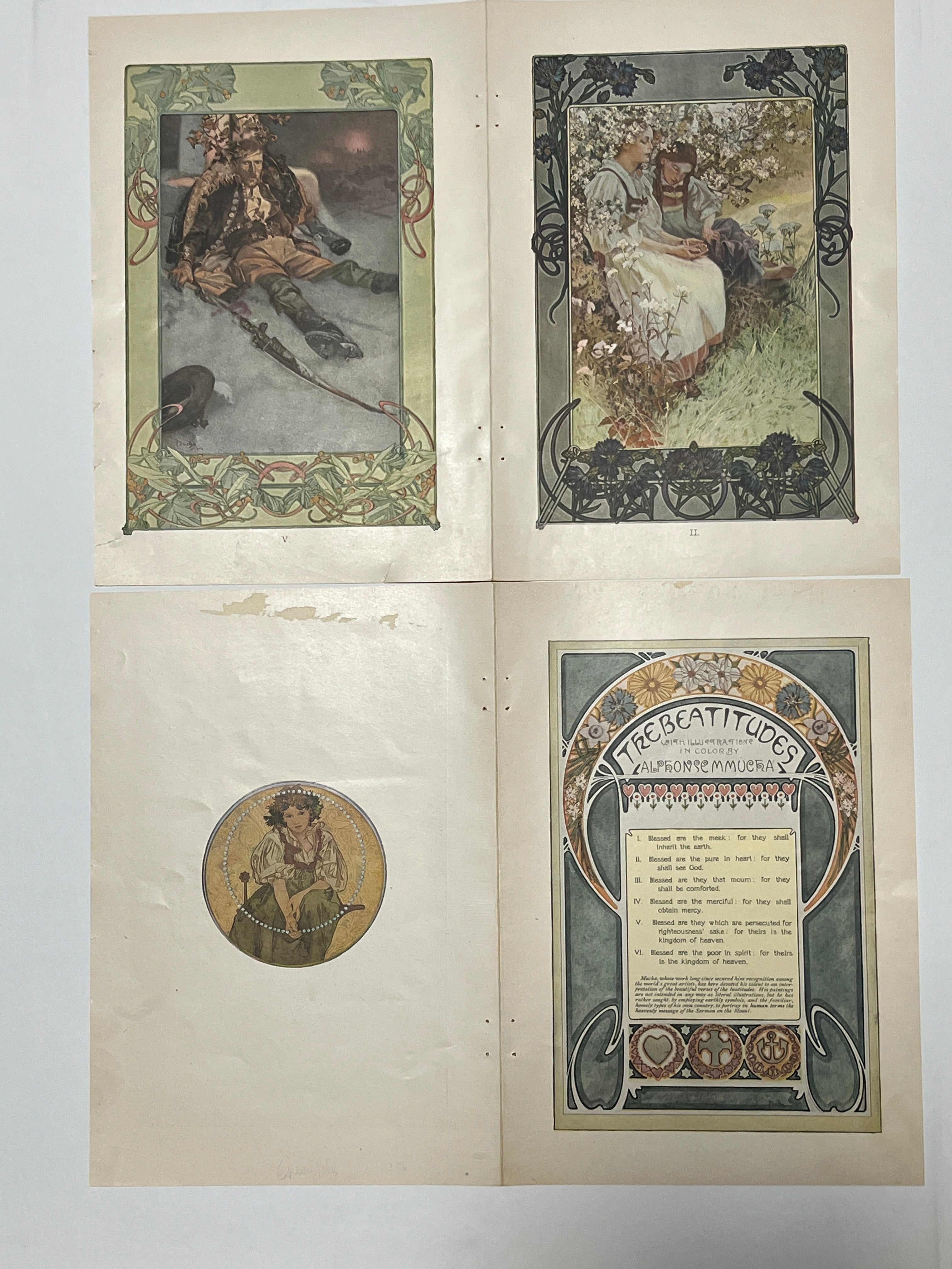 アルフォンス・ミュシャ「真福八端」(The Beatitudes) Everybody's