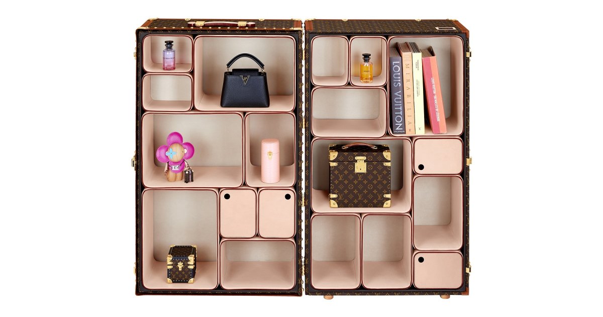 ルイ・ヴィトン×マーク・ニューソン】トランク型ディスプレイケース