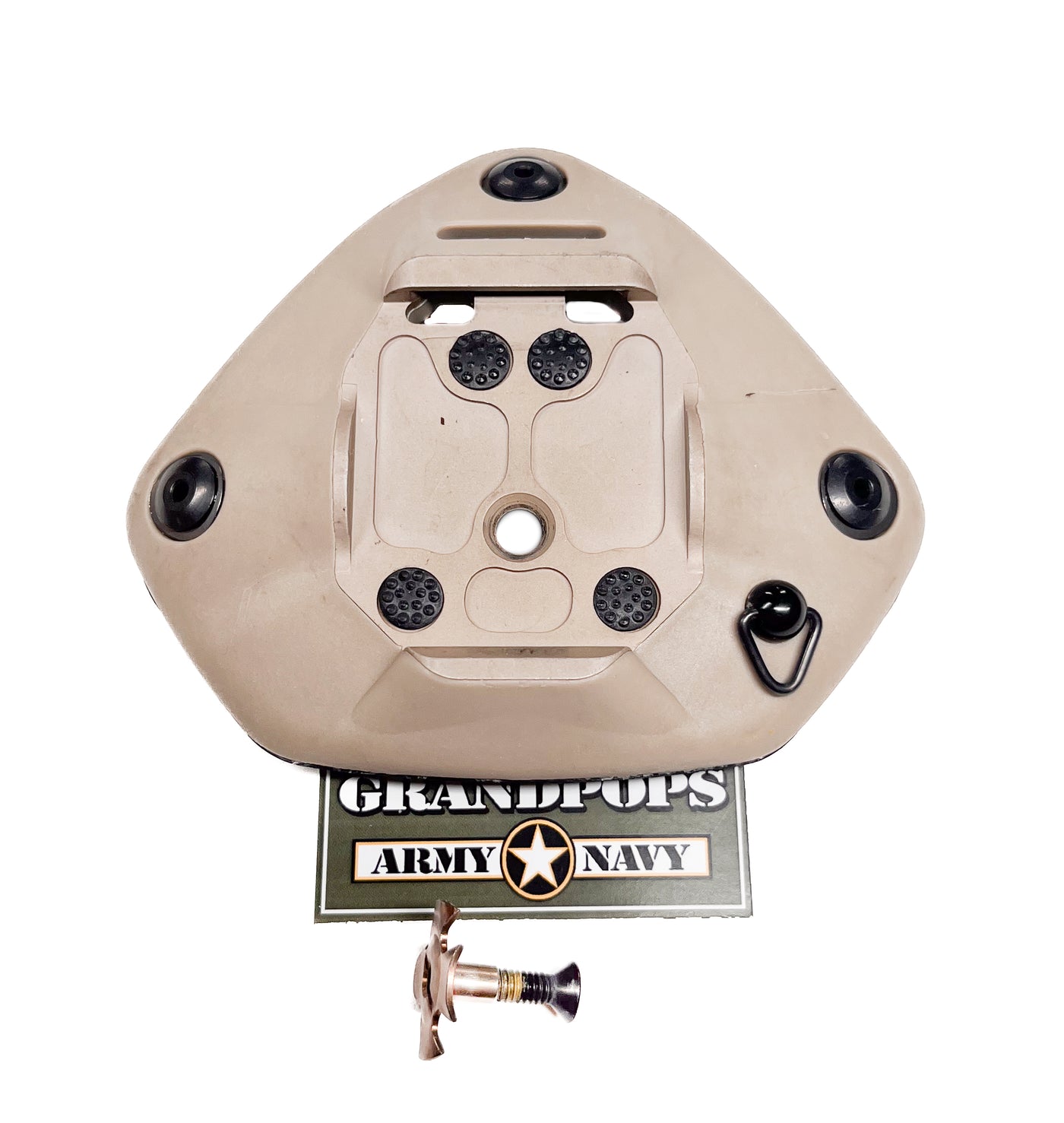 NOROTOS Universal Shroud Helmet 3 OR 1 Hole Mount Tan