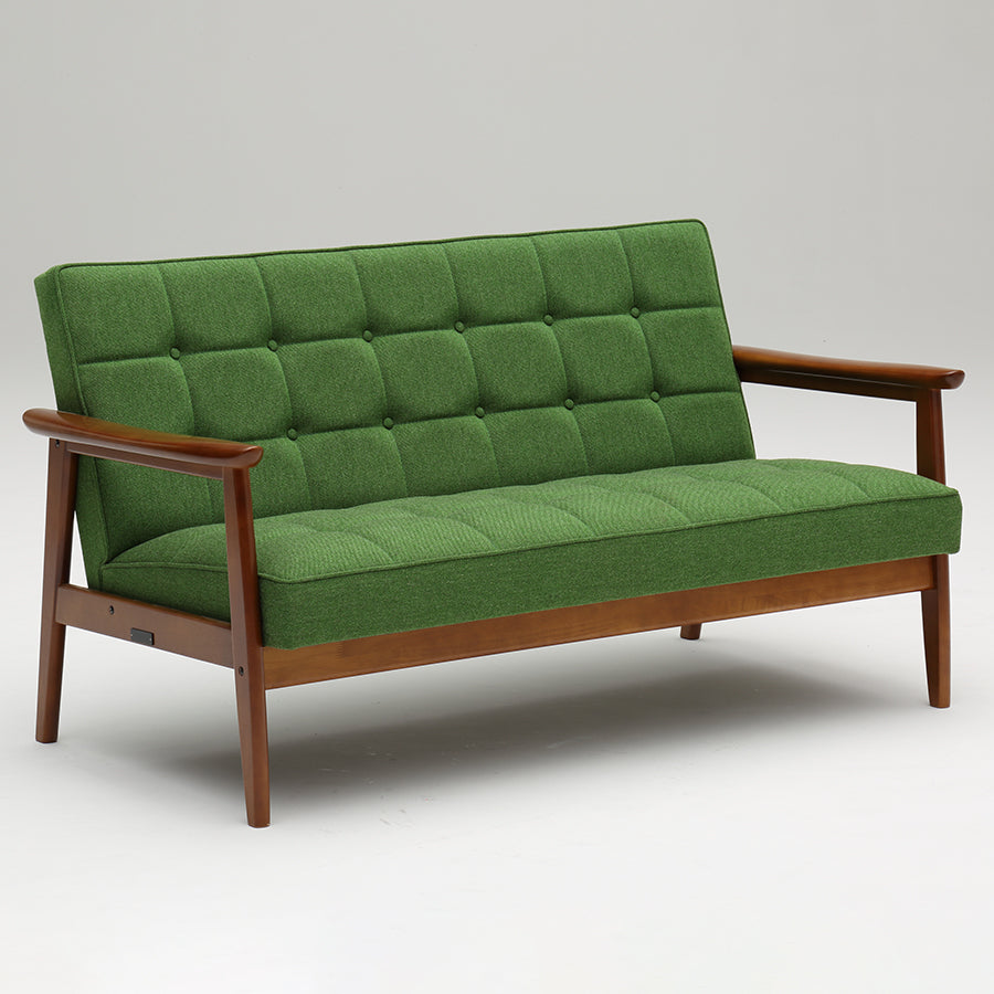 カリモク60【正規販売店】 Kチェア 2シーター タープグリーン | 北欧