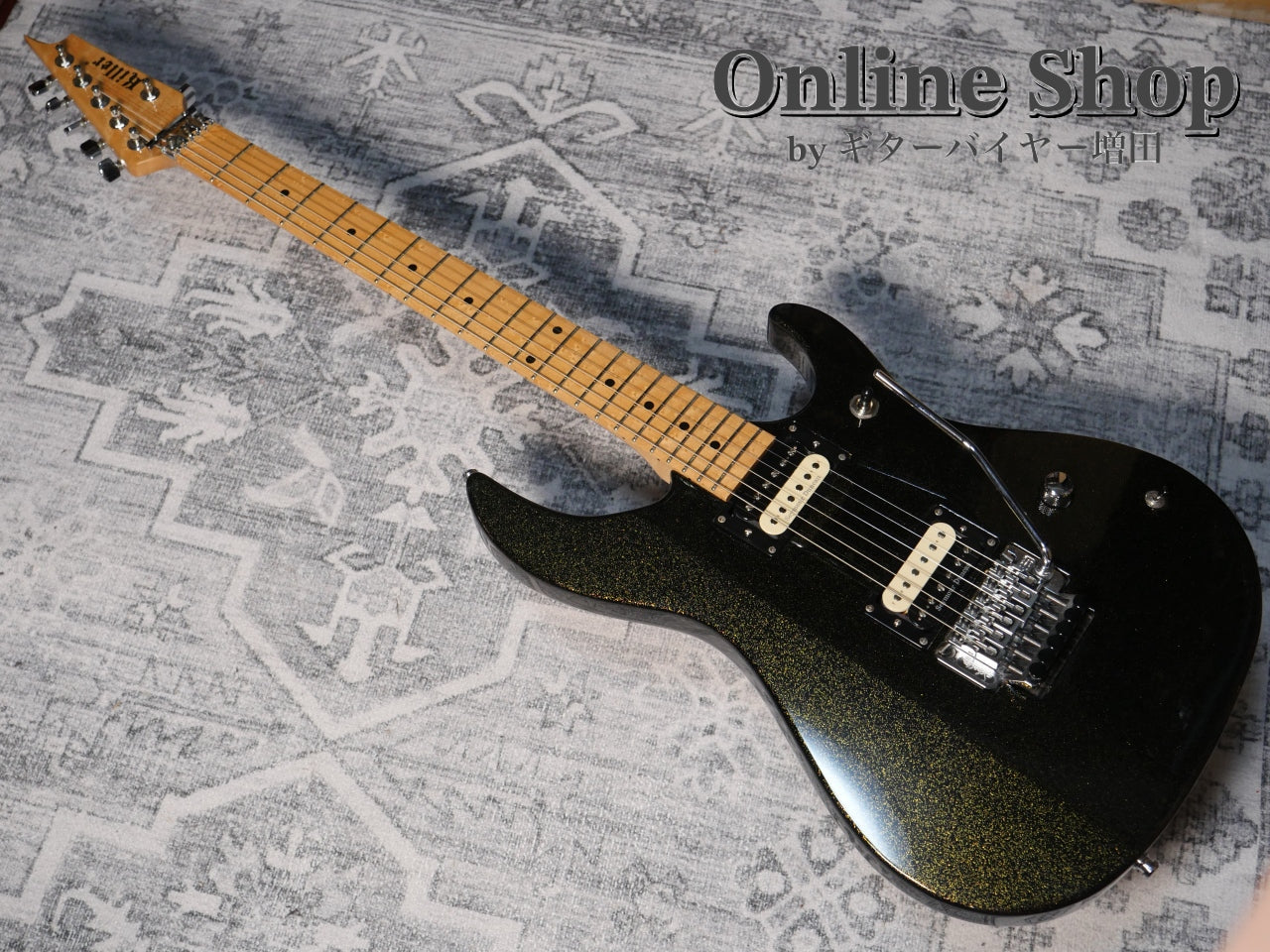 USED 1992 Killer KG-Fascist Galaxy Black – ギターバイヤー増田の