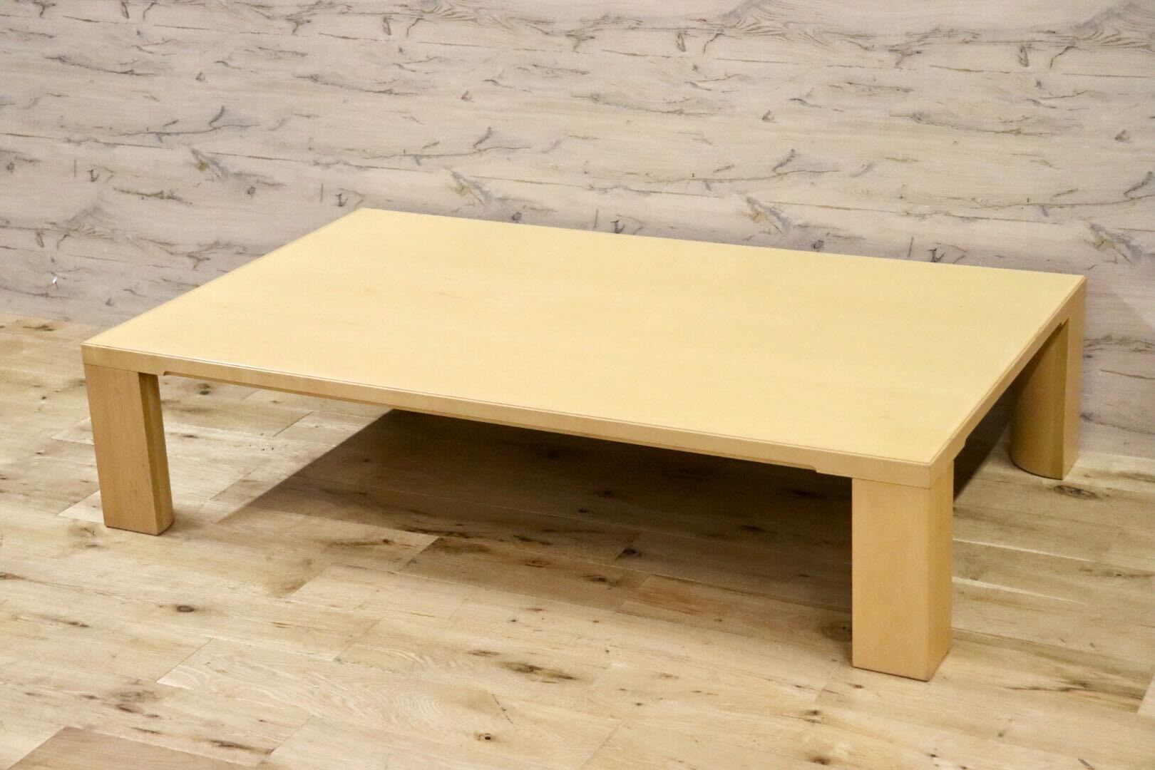 GMFK843H○天童木工 / Tendo T-2573 メープル材 センターテーブル 座卓