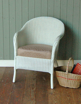 アンティーク ロイドルーム チェア （ホワイト）(11-301