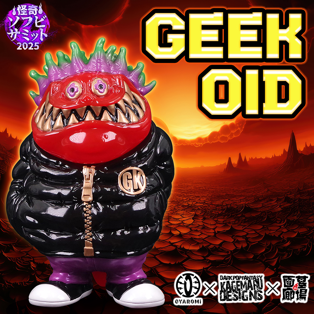 7月28日(月)18時より抽選開始】【GYAROMI X KAGEMARU DESIGNS】GEEK