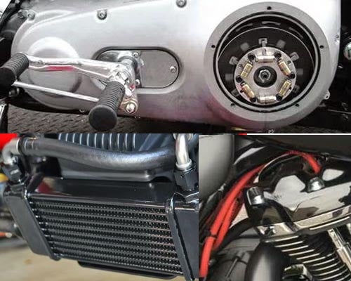 スクリーミンイーグル ツインカムボルトオン 110CI to 117CI ブラック