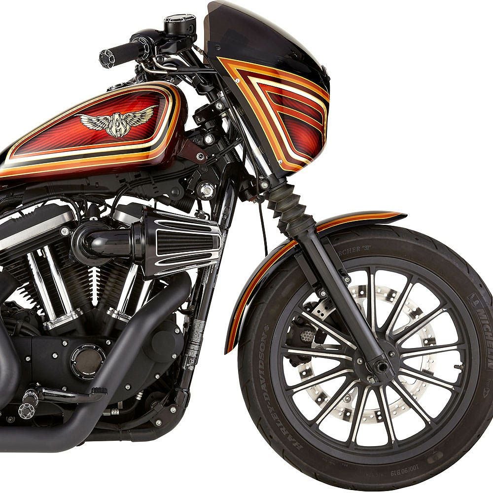 スクリーミンイーグル ヘビーブリーザー フィルターカバー/ティア