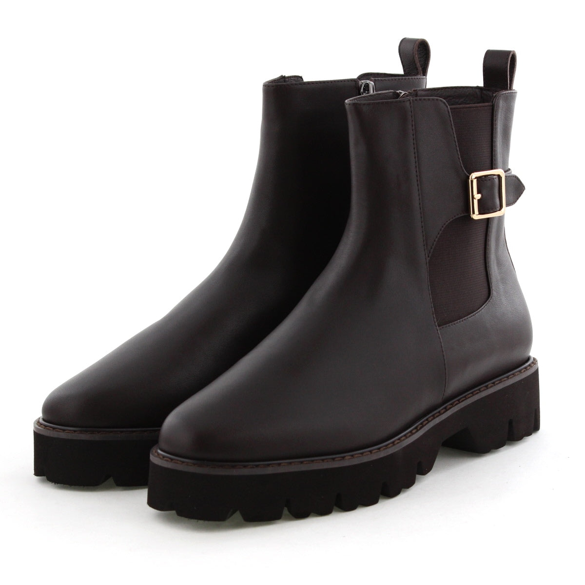 再値下げ】トラックソールサイドゴアベルトブーツ/651406