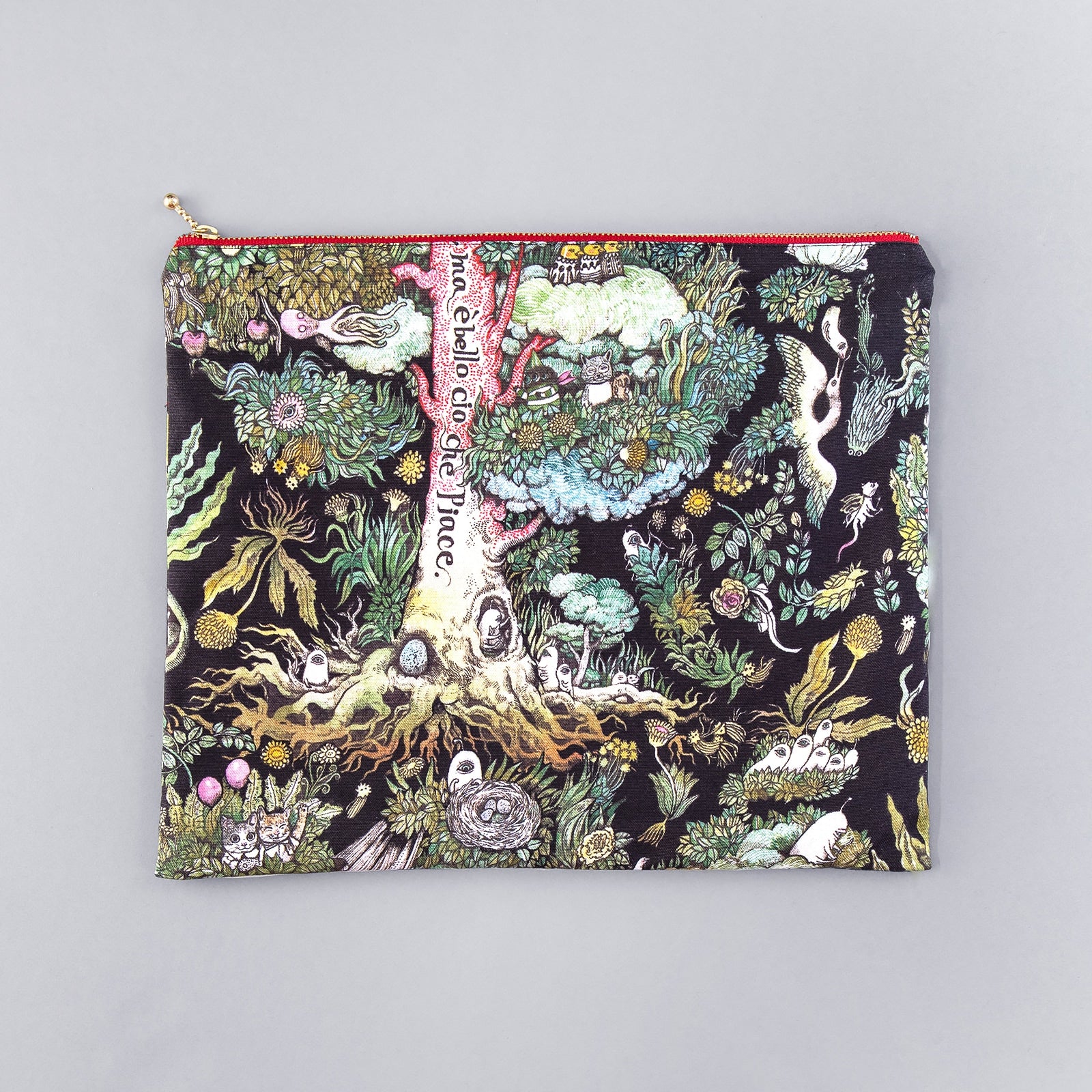 おおきな木のうえで」ポーチ – ボリス雑貨店