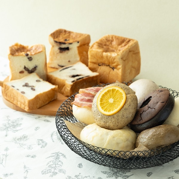 人気のベーグル7個＆サイコロ食パン3個セット(ベーグル7個 食パン3個