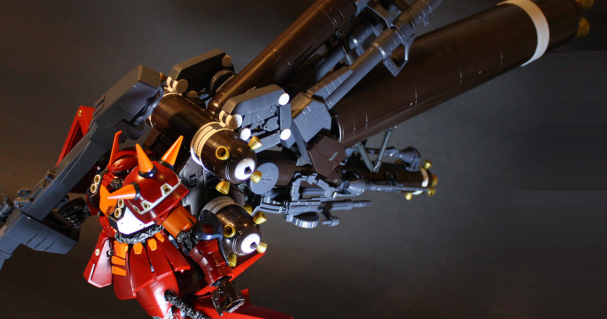 ガンプラ新作レビュー】MG 1/100 高機動型ザク “サイコ・ザク” Ver.Ka