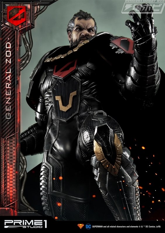 SUPERMAN』ゾッド将軍が全高約85センチのスタチューに！スーパーマンの