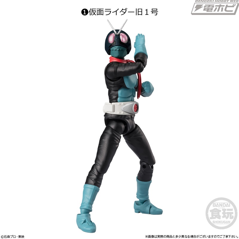 食玩アクションフィギュア「掌動-XX 仮面ライダー」の第10弾が登場！旧