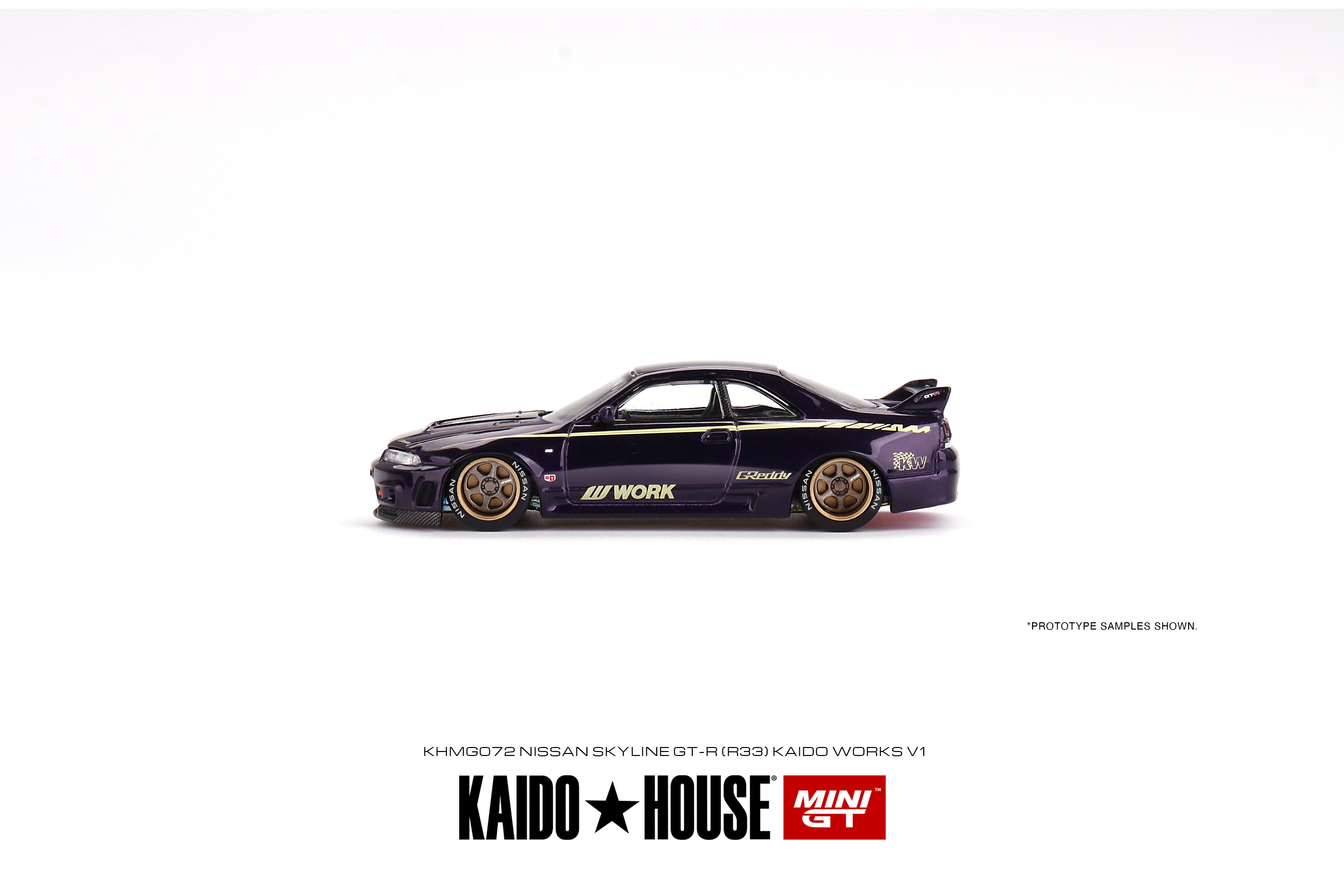 Kaido House + Mini GT 1:64 Nissan Skyline GTR (R33) Kaido Works V1