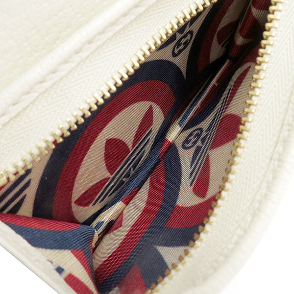 グッチ GUCCI adidas コラボ ホースビット 702248 ホワイト×ブラック