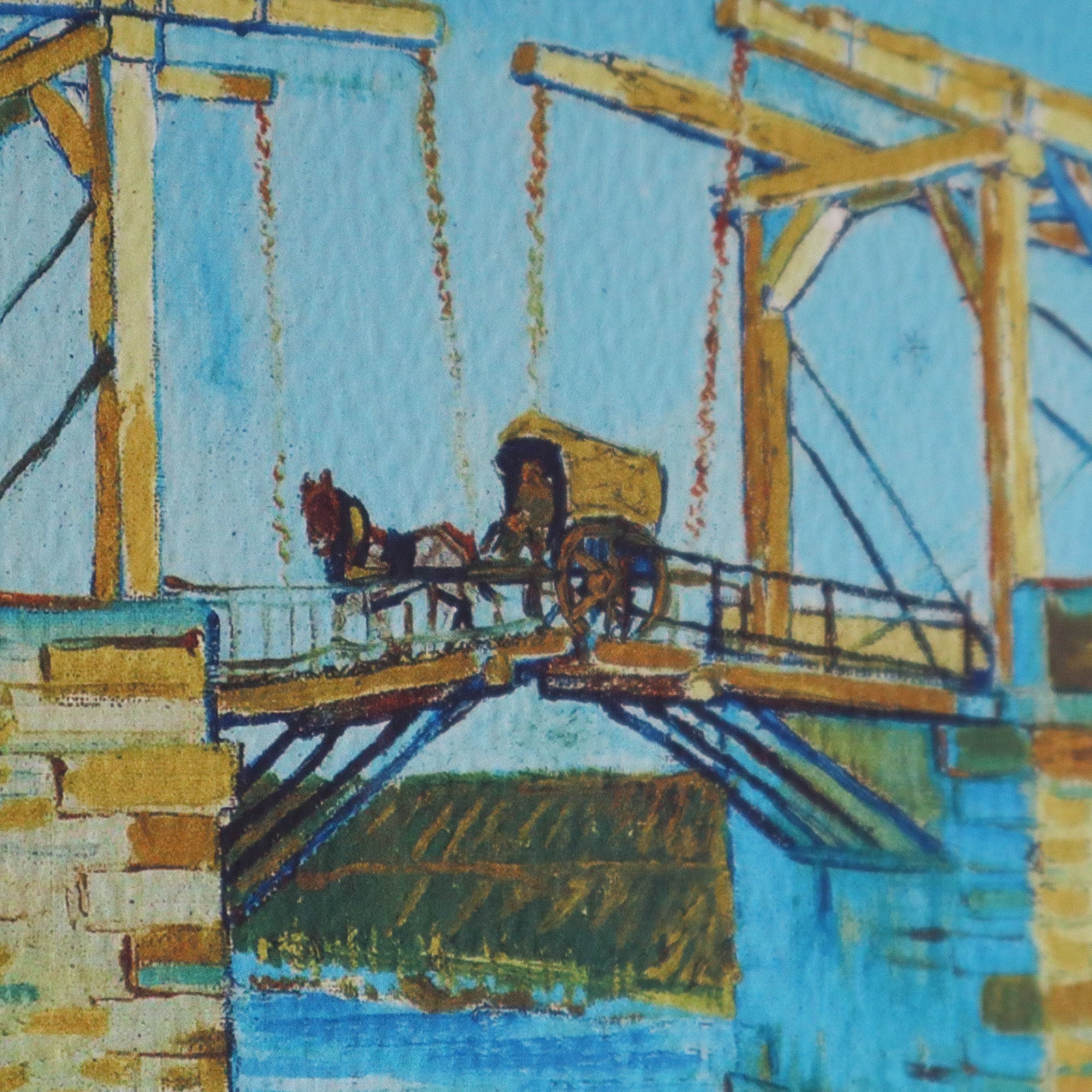 フィンセント・ファン・ゴッホ 「アルルの跳ね橋」アートポスター