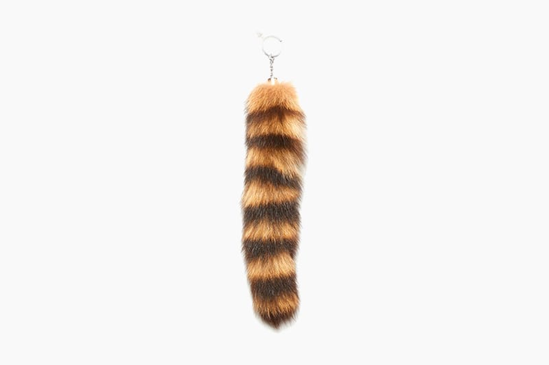 Raf Simons Faux-Racoon Tail Keychain Release | Hypebeast