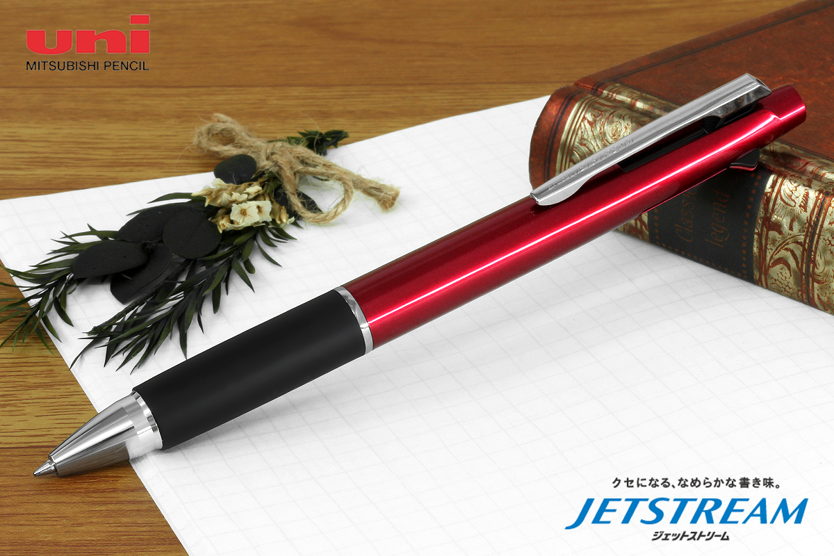 三菱鉛筆（UNI） 多機能ペンジェットストリーム SXE3-800-07 ボルドー