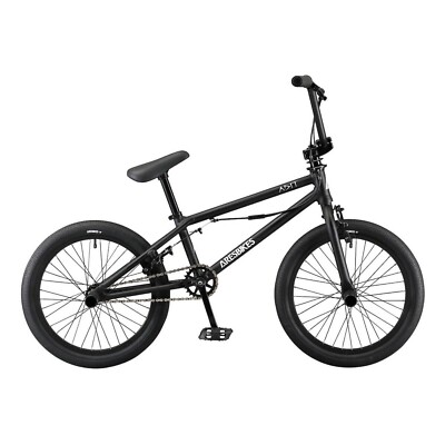MATT BLACK 18 INCH WHEEL ARES BIKES ''ADIT'' BMX FLATLAND