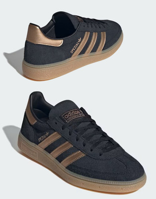 adidas Handball Spezial KI3298 Core Black Copper Metallic Women's