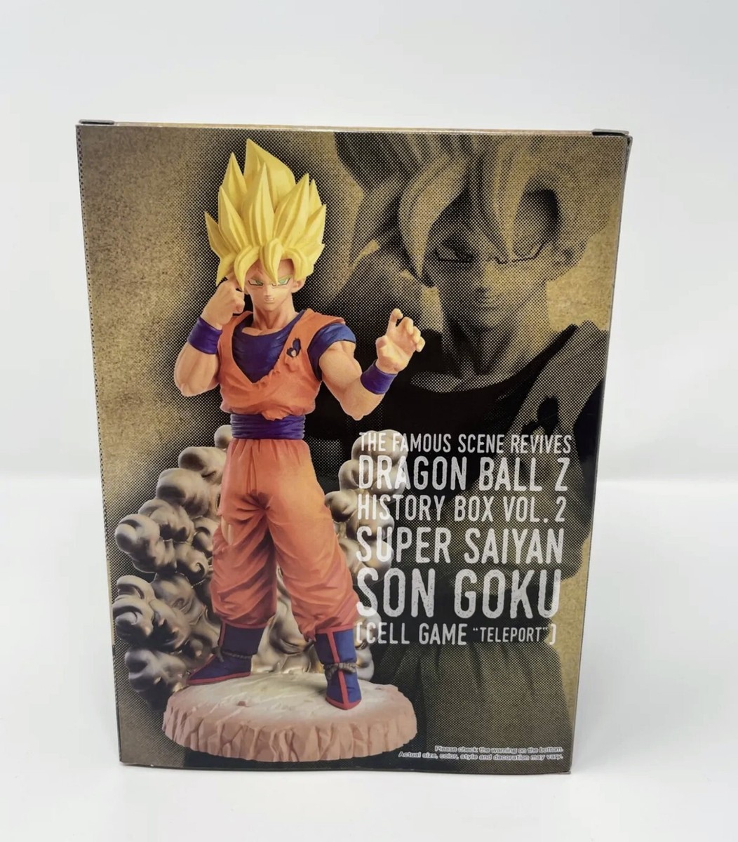 Dragon Ball Z Banpresto History Box Super Saiyan Goku Cell Game