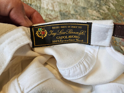 SUPREME Loro Piana Capolavoro Wool Camp Hat Cap Cream White Box