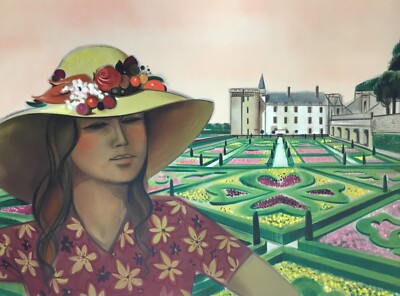 Robert Vernet Bonfort Chateau Gardens Signed & Numbered L/ED