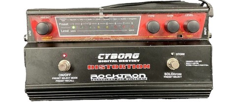 Rocktron Blackjack Distortion Guitar Effects Pedal Tested | eBay