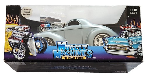 Muscle Machines 41 Willys Coupe 1:18 Scale Diecast Toy | eBay