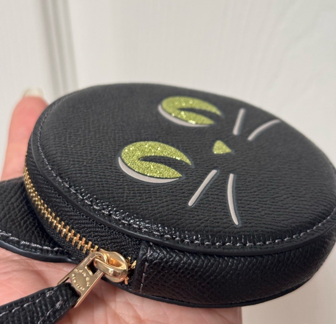 Coach Coin Case With Halloween Black Cat CW464 New | eBay