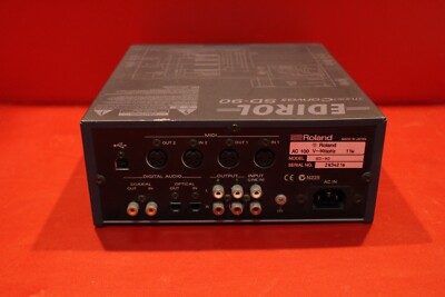 USED Roland Edirol SD-90 Studio Canvas MIDI Sound Module Interface