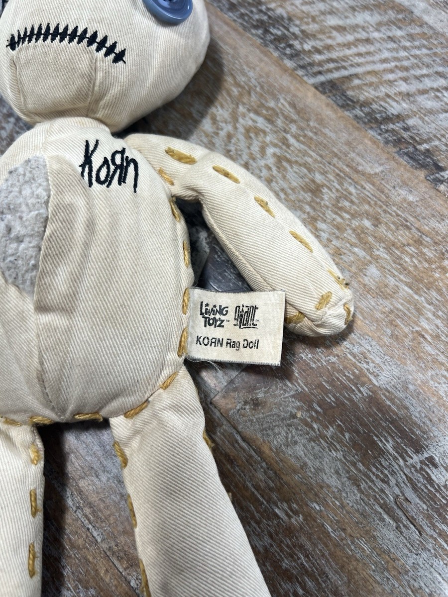 Korn Issues Sick Twisted Tour 2000 Limited Edition Rag Doll Plush
