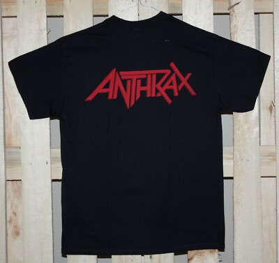 ANTHRAX FISTFUL OF METAL T-SHIRT TARIFFS INCLUDED | eBay