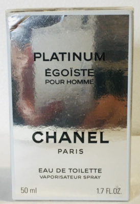 Egoiste Platinum Pour Homme Chanel for Men Eau de Toilette 50ml