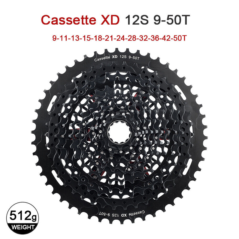 Sunshine 11/12 Speed XD Cassette 9-42/50T 10-50/52T Fits Sram XD