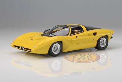1969 Alfa Romeo 33/2 Coupe Speciale Pininfarina - Yellow 1:43