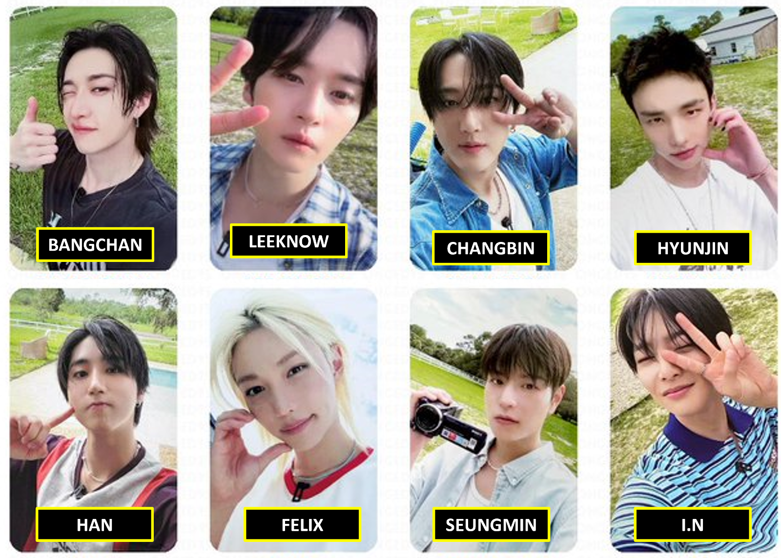 STRAY KIDS SKZ KARMA OFFICIAL BROADCAST PHOTOCARD PC | eBay