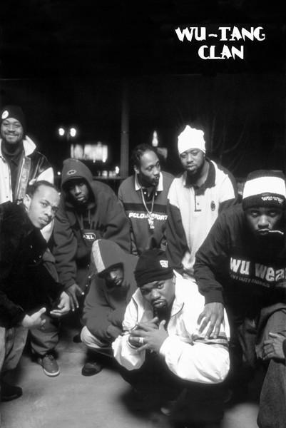Wu-Tang Clan Group Shot Black & White Poster 24 x 36 | eBay