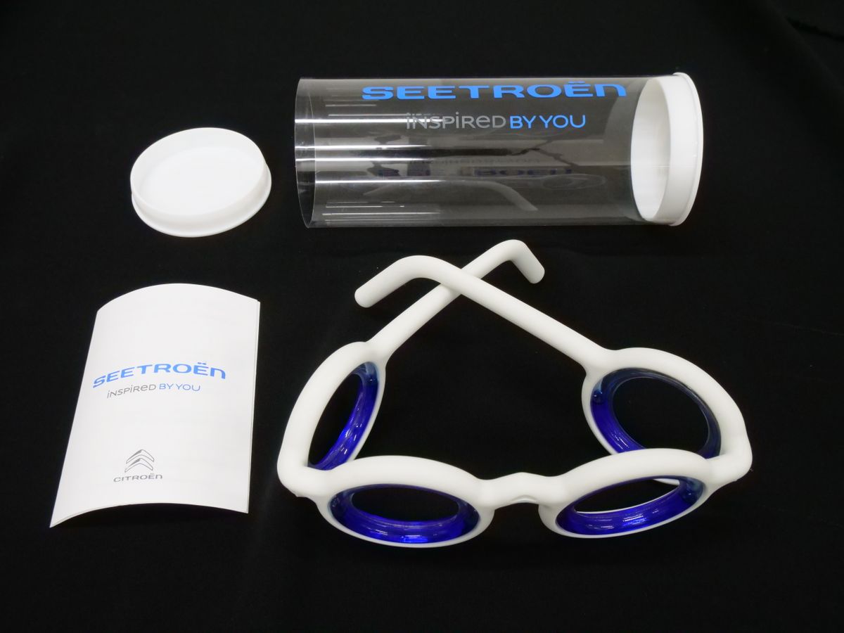 シトロエンが手がけたドライブが快適になる魔法のメガネ「シートロエン