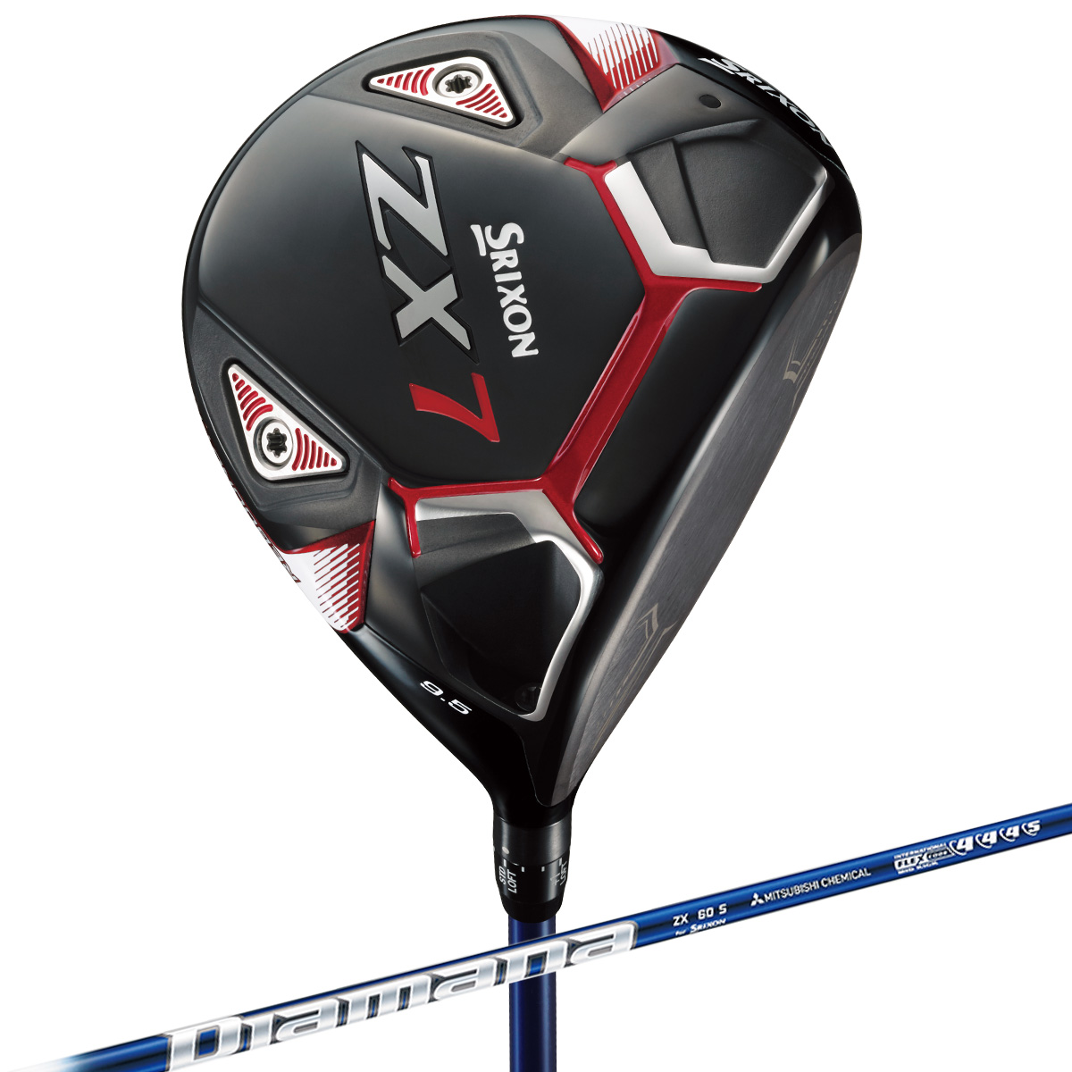 ダンロップ／スリクソン ZX／スリクソン ZX7 Mk II 超美品 左