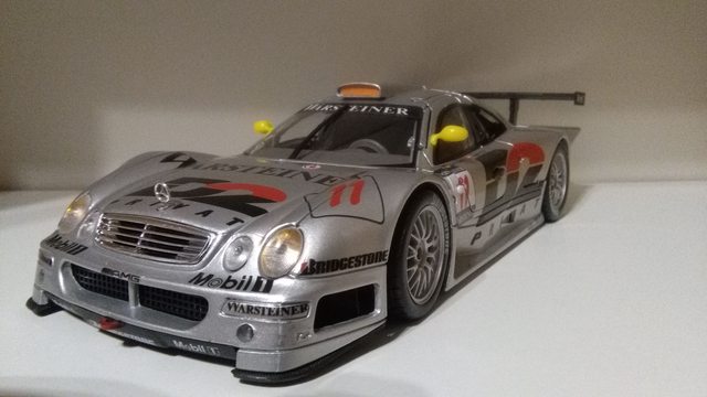 Maisto Mercedes CLK-GTR Race Car 1997 1:18 review | DiecastXchange